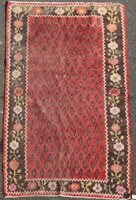 An Armenian rug from the Ngorno Karabakh region, 7ft by 4ft 3in.
